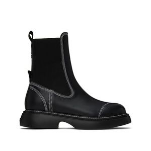 GANNI
Black Everyday Mid Chelsea Boots (worn once, like new)